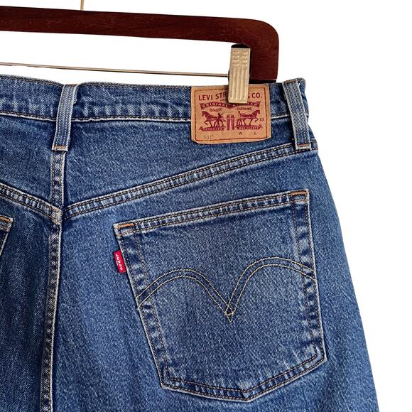 Levi’s 501 High Rise Cutoff Shorts Womens 30 Button Fly Raw Hem Vintage Festival - Picture 3 of 5